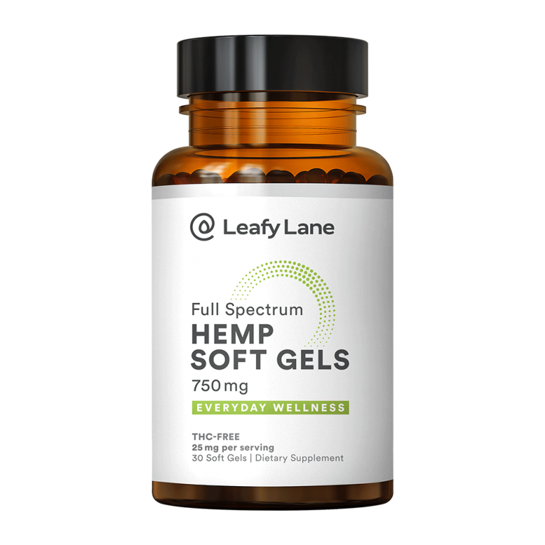 Full Spectrum Hemp Soft Gels 750mg